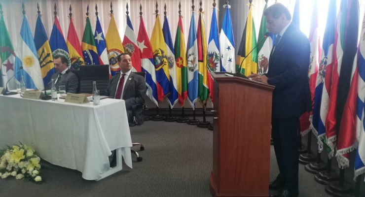Embajador de Colombia en Ecuador asistió al acto de posesión del Ejecutivo de la OLADE 