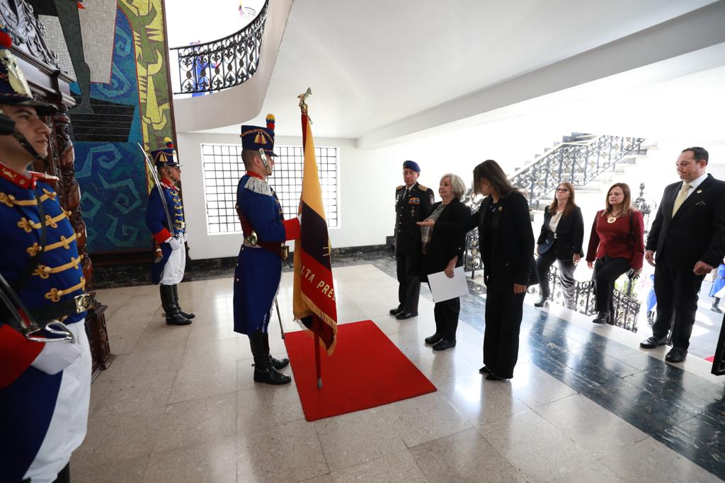 Embajadora de Colombia María Antonia Velasco Guerrero presentó cartas credenciales ante el Presidente de Ecuador