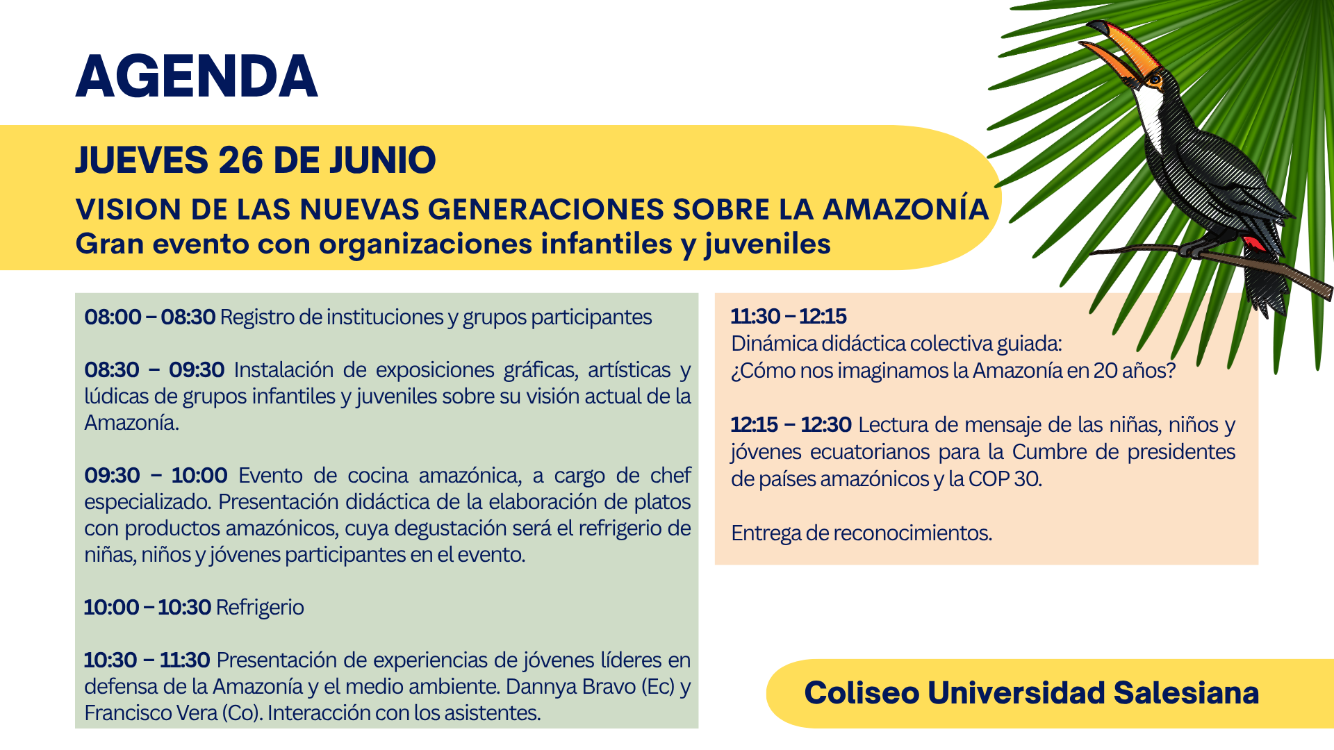 Encuentro Amazónico en Ecuador - Retos para una selva conectada y participativa
