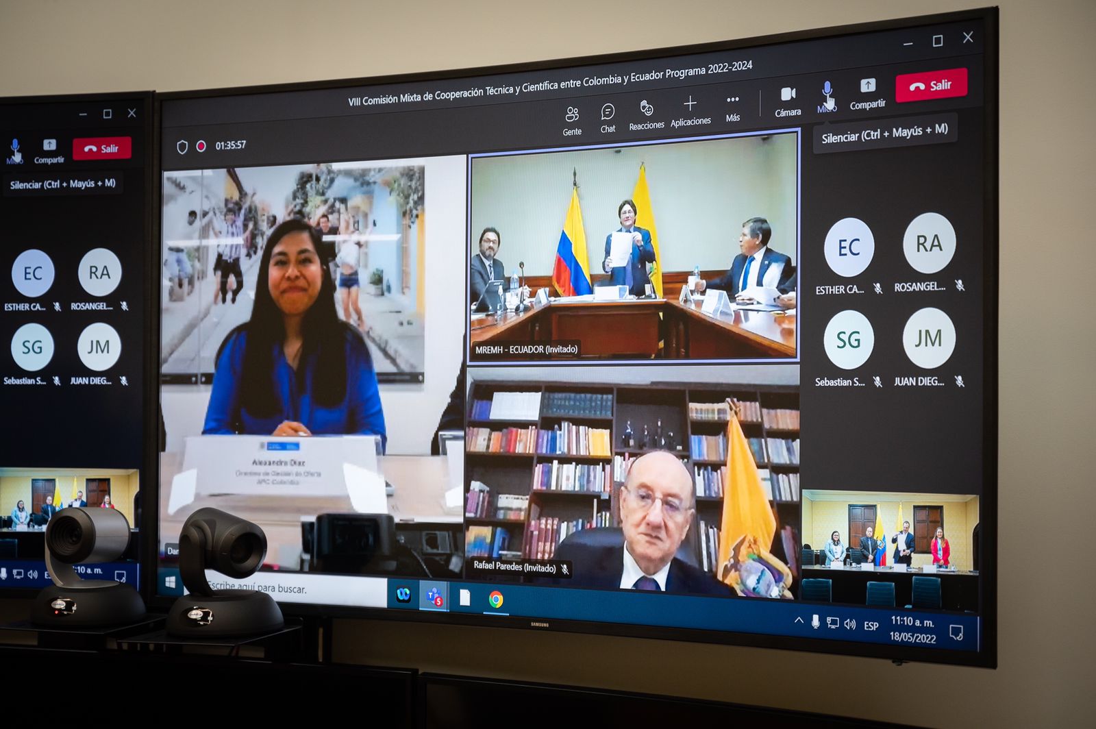 VIII Reunión de Comisión Mixta de Cooperación Técnica y Científica