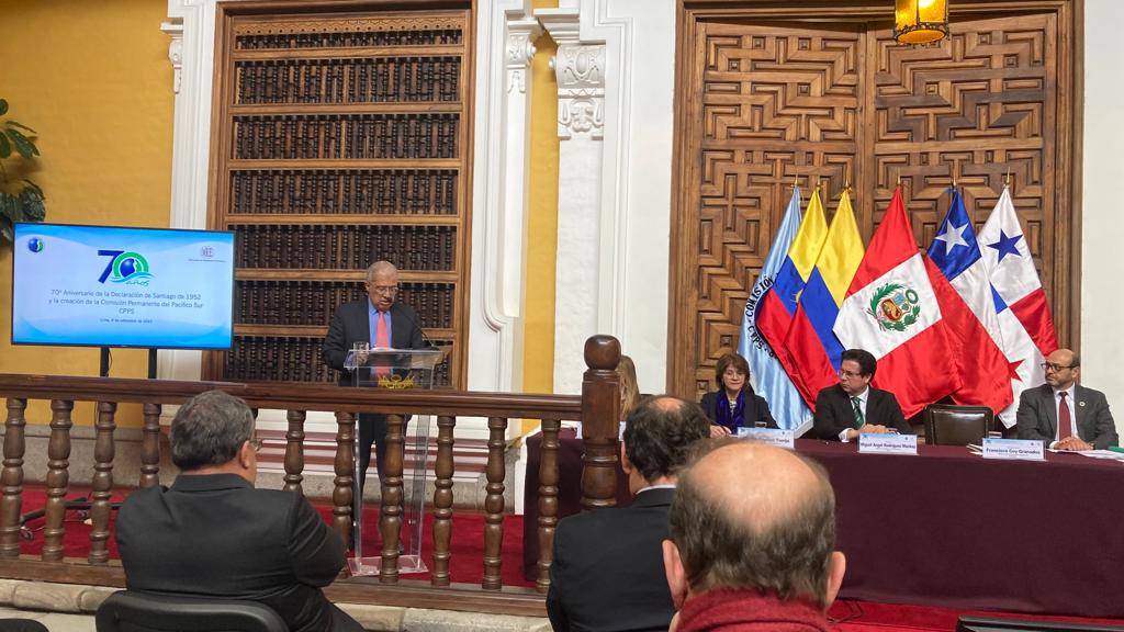 Conmemoración 70 aniversario de la Comisión Permanente del Pacifico Sur – CPPS