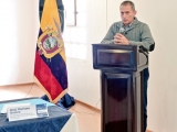 Ministro de Justicia de Colombia visita Ecuador para trabajar en agenda binacional en temas de criminalidad y sistema penitenciario