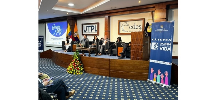 Encuentro Binacional “Conecta Paz”: Comunicación, Periodismo e Innovación para la Construcción de Paz
