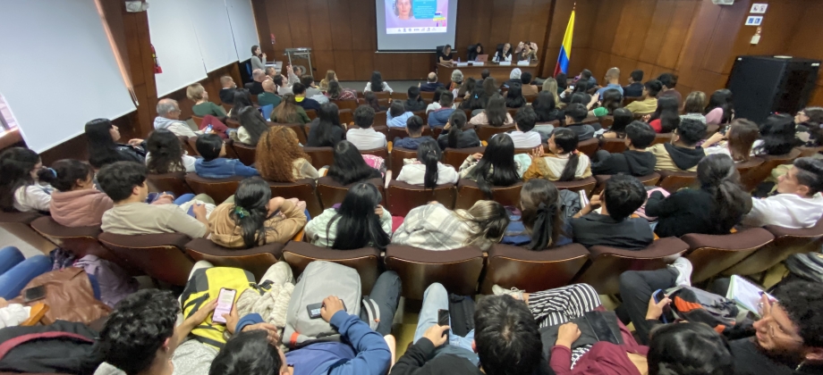 Embajada de Colombia en Ecuador presentó la primera semana de colores por la vida de “Cátedra Colombia Potencia de La Vida”