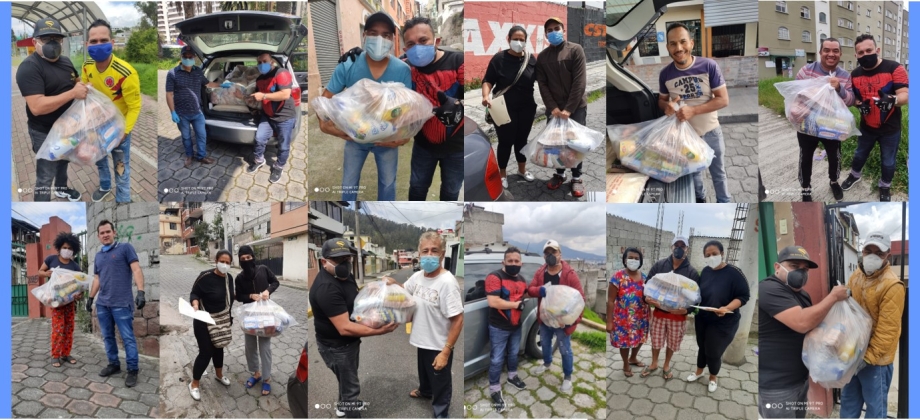 La Embajada de Colombia en Ecuador ha consolidado un Fondo de Ayuda para el apoyo a connacionales víctimas de la emergencia por COVID-19