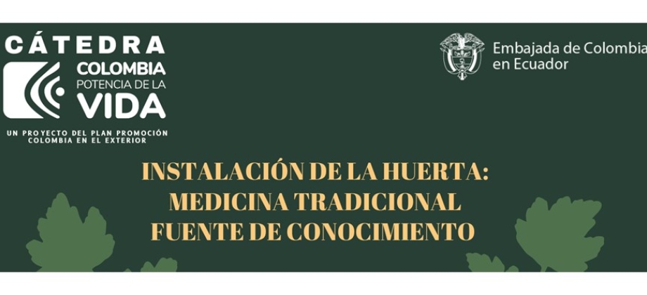 Conéctate de la Catedra Potencia de la Vida: Instalación de una Huerta Medicinal