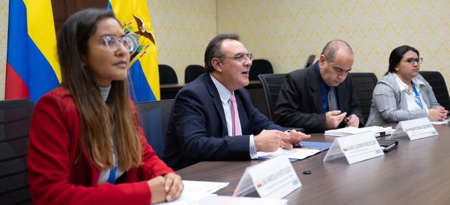 Colombia y Ecuador celebran su VIII Reunión de Comisión Mixta de Cooperación Técnica y Científica