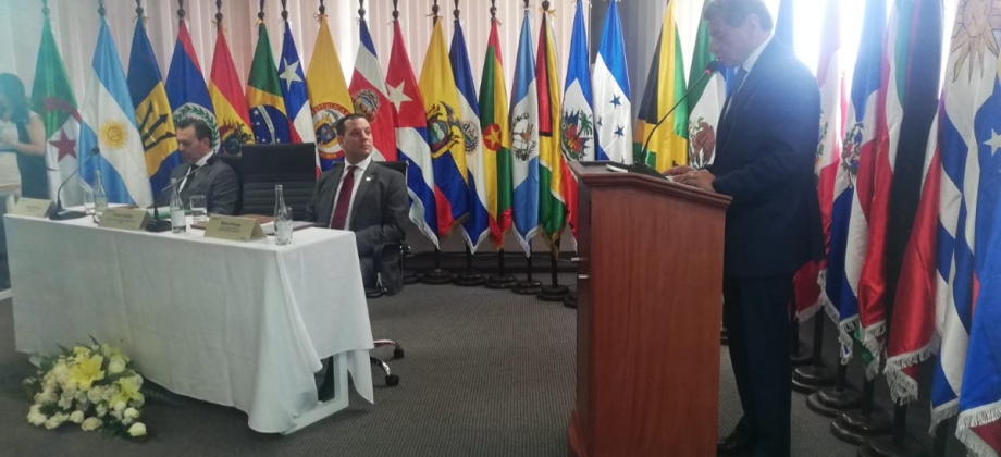 Embajador de Colombia en Ecuador asistió al acto de posesión del Ejecutivo de la OLADE 