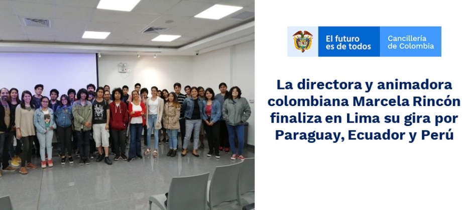 Marcela Rincón finaliza en Lima su gira por Paraguay, Ecuador y Perú