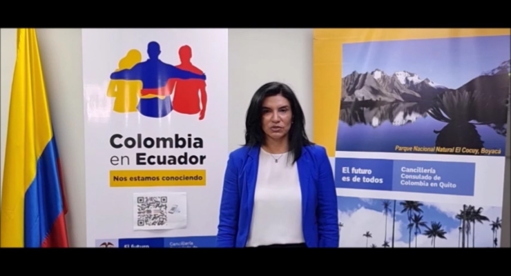 Cónsul de Colombia en Ecuador invita al conversatorio “Proyecto de caracterización de la población colombiana en Ecuador”
